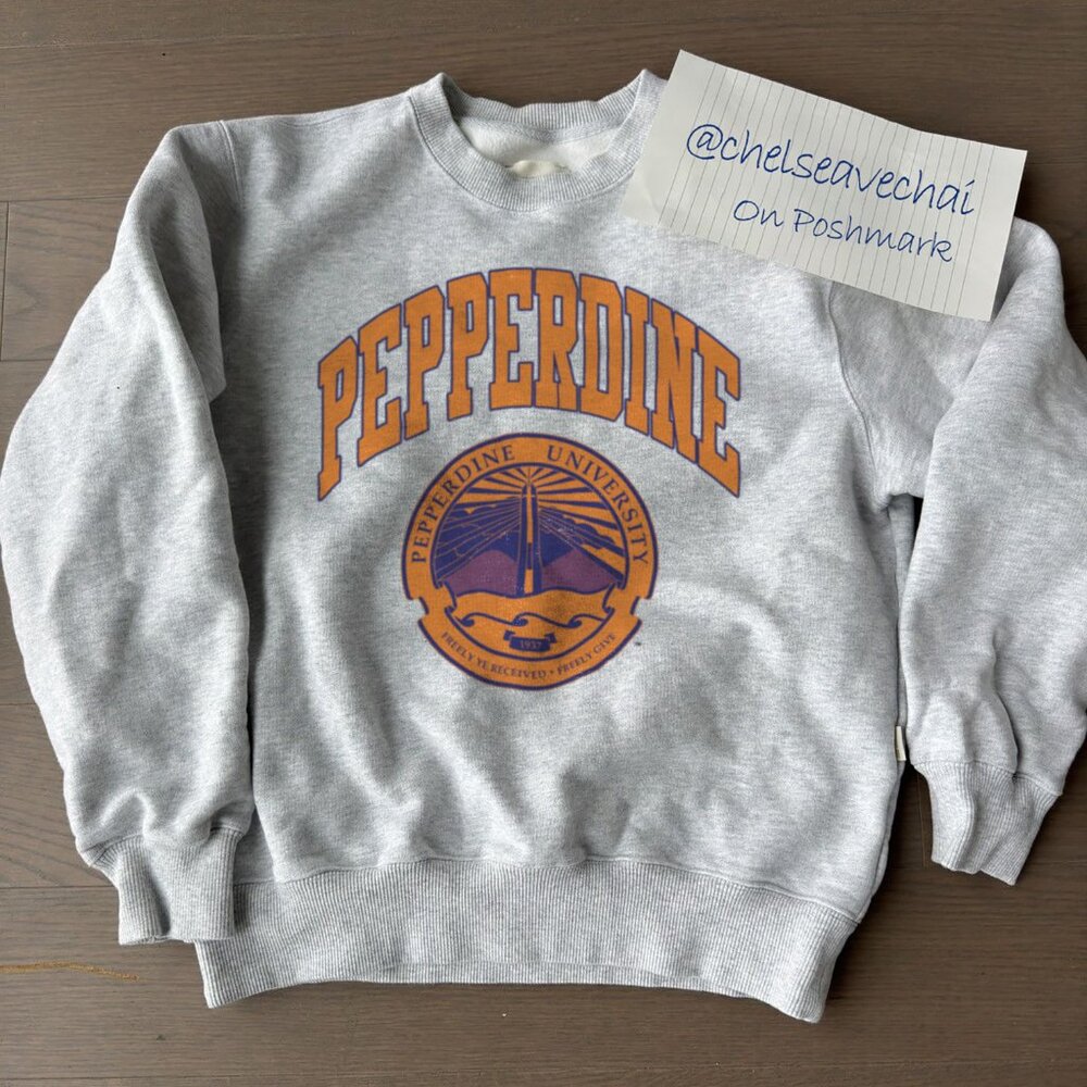 Vintage 90s Pepperdine University Sweatshirt, Christian University in California